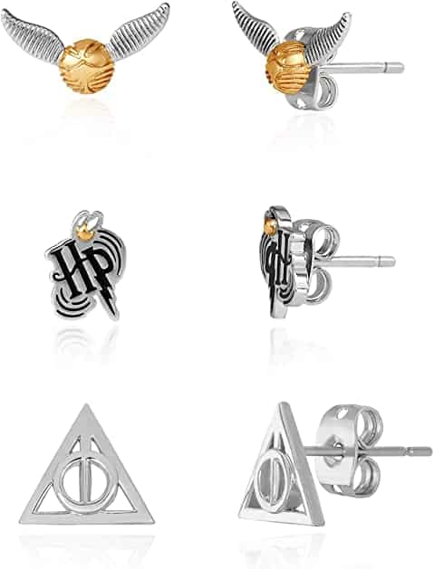 Harry Potter 3-piece earrings set