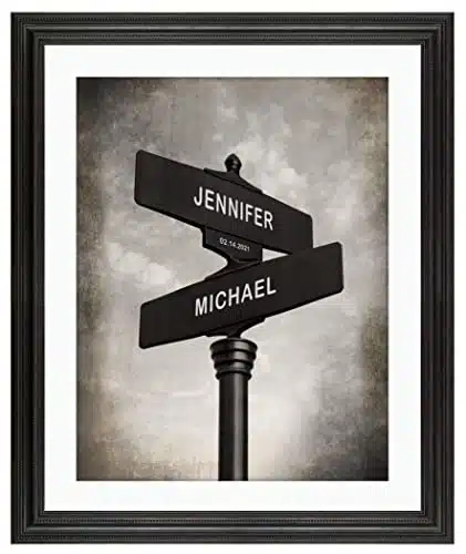 Lovers Crossroad Personalized Prints