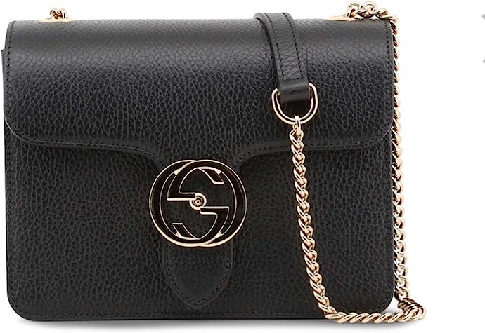 Gucci Interlocking Black Marmont Handbag