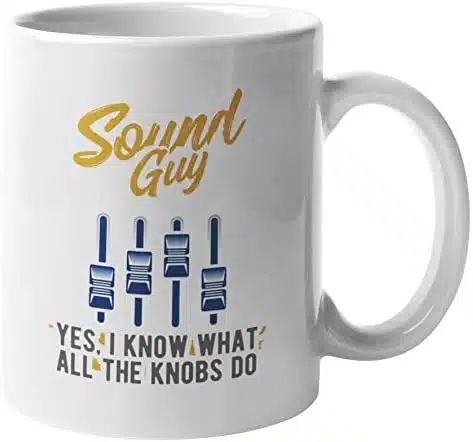 Quirky Sound Guy Mug
