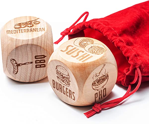 Wooden Dice for Date Nights