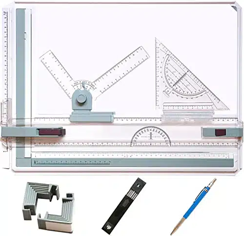 Drafting Table with Measuring System